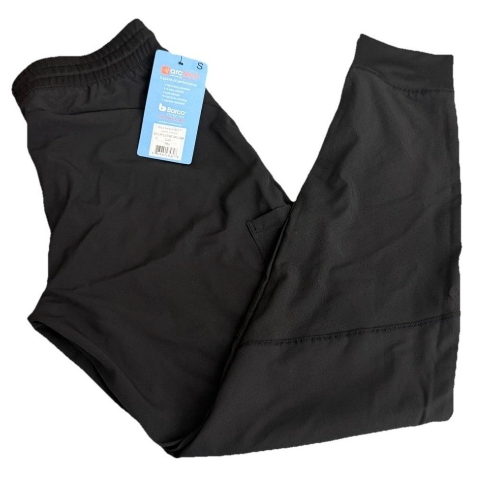 Barco‎ One Boost Classic Fit Scrub Jogger for Women – Black, 3-Pocket Size Small